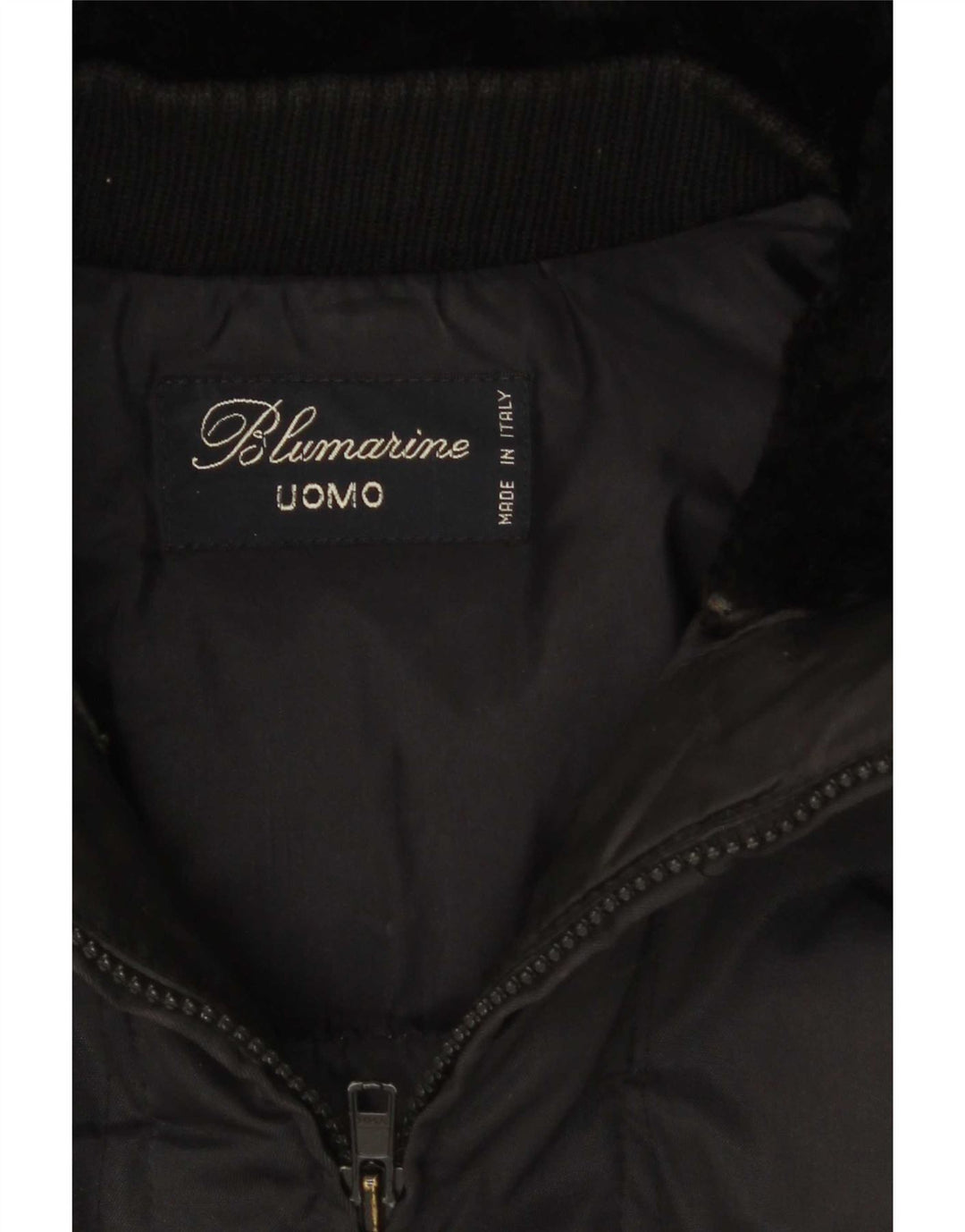 Blumarine Herren Parka Jacke UK 40 Large Schwarz