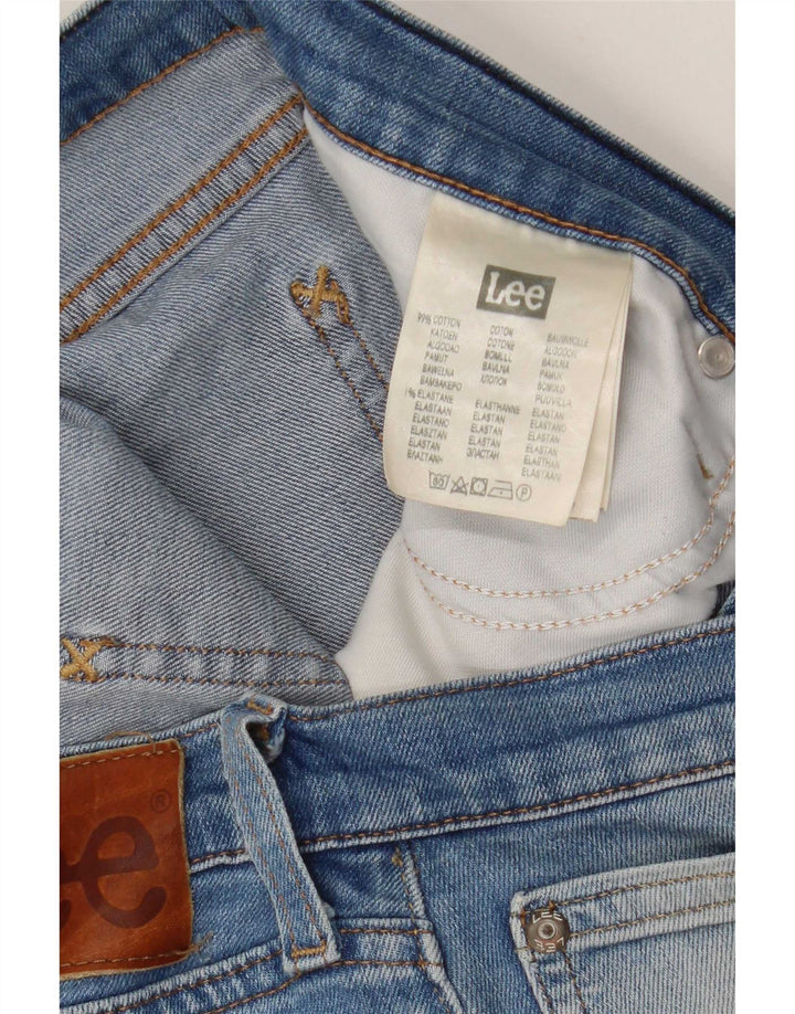 Lee Herren Luke Straight Jeans W31 L29 Blaue Baumwolle