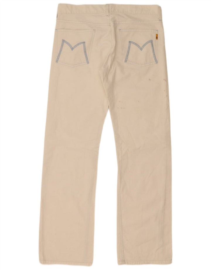 Meltin' Pot Herren Straight Jeans W32 L33 Weiß
