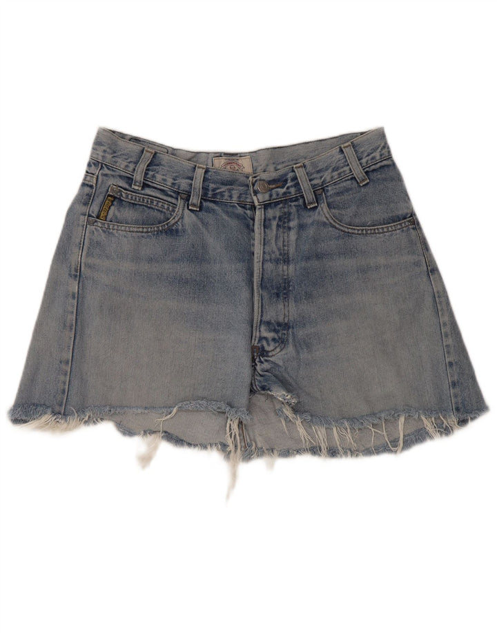 Armani Damen Mini-Jeansrock W30 Mittelblau