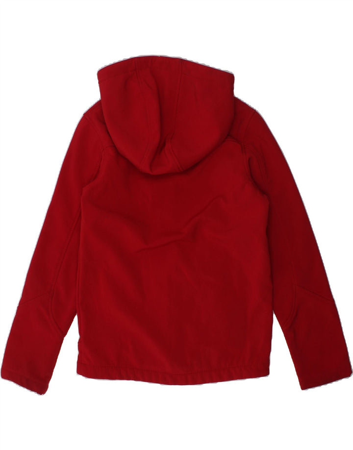 MOUNTAIN WAREHOUSE Girls Hooded Windbreaker Jacket 7-8 Years Red Polyester | Vintage Mountain Warehouse | Thrift | Second-Hand Mountain Warehouse | Used Clothing | Messina Hembry 