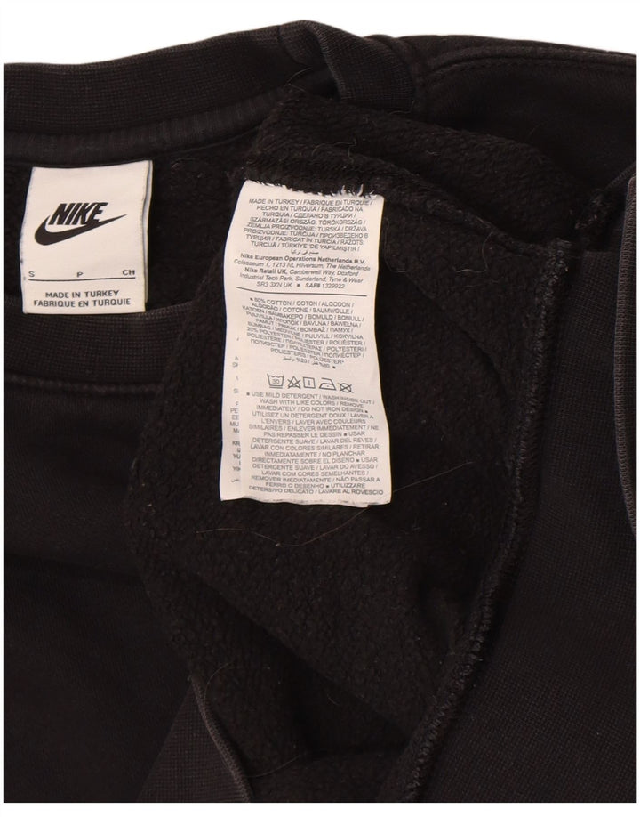 Nike Herren-Sweatshirt mit Grafik, Größe S, Schwarz, Baumwolle