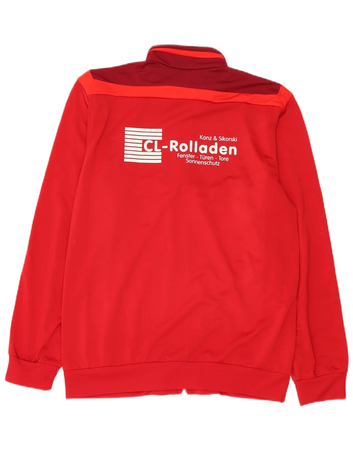 Adidas Herren FSV Trier-Tarforst Graphic Trainingsanzug Top Jacke Mittelrot