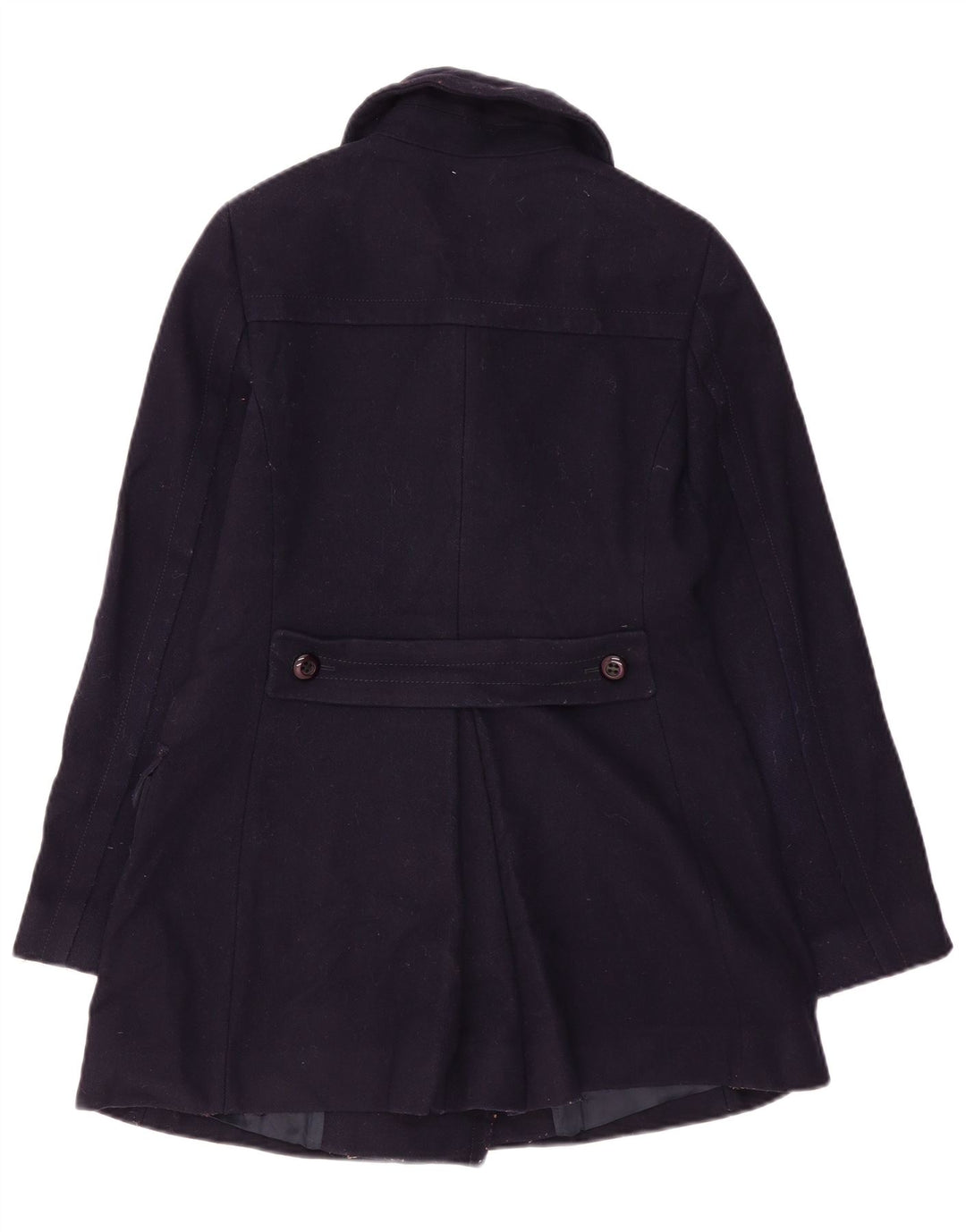 Hobbs Damen Zweireihiger Mantel UK 10 Small Marineblau