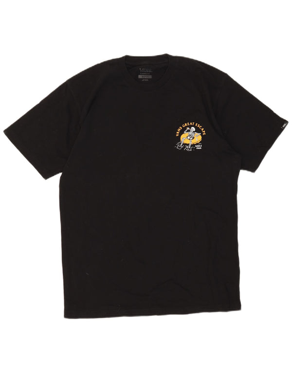 VANS Herren-T-Shirt mit klassischer Passform, mittelschwarz, Baumwolle