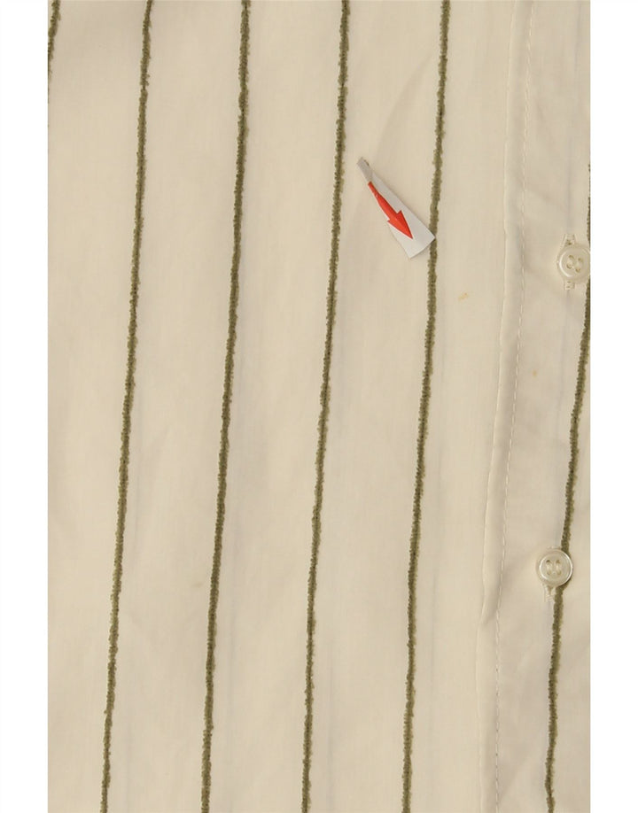 ZARA Damen-Oversize-Hemd, Gr. 40, Größe S, weiß, gestreift, Modal