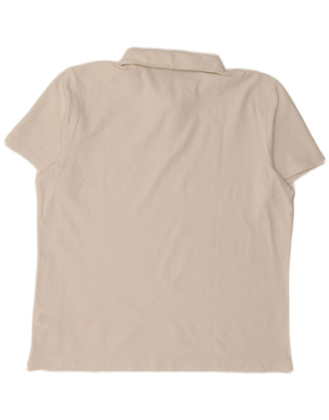 K-WAY Herren-Poloshirt XL, weiße Baumwolle