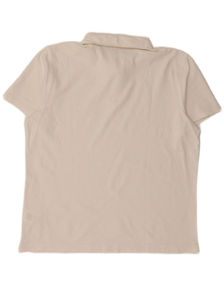 K-WAY Herren-Poloshirt XL, weiße Baumwolle