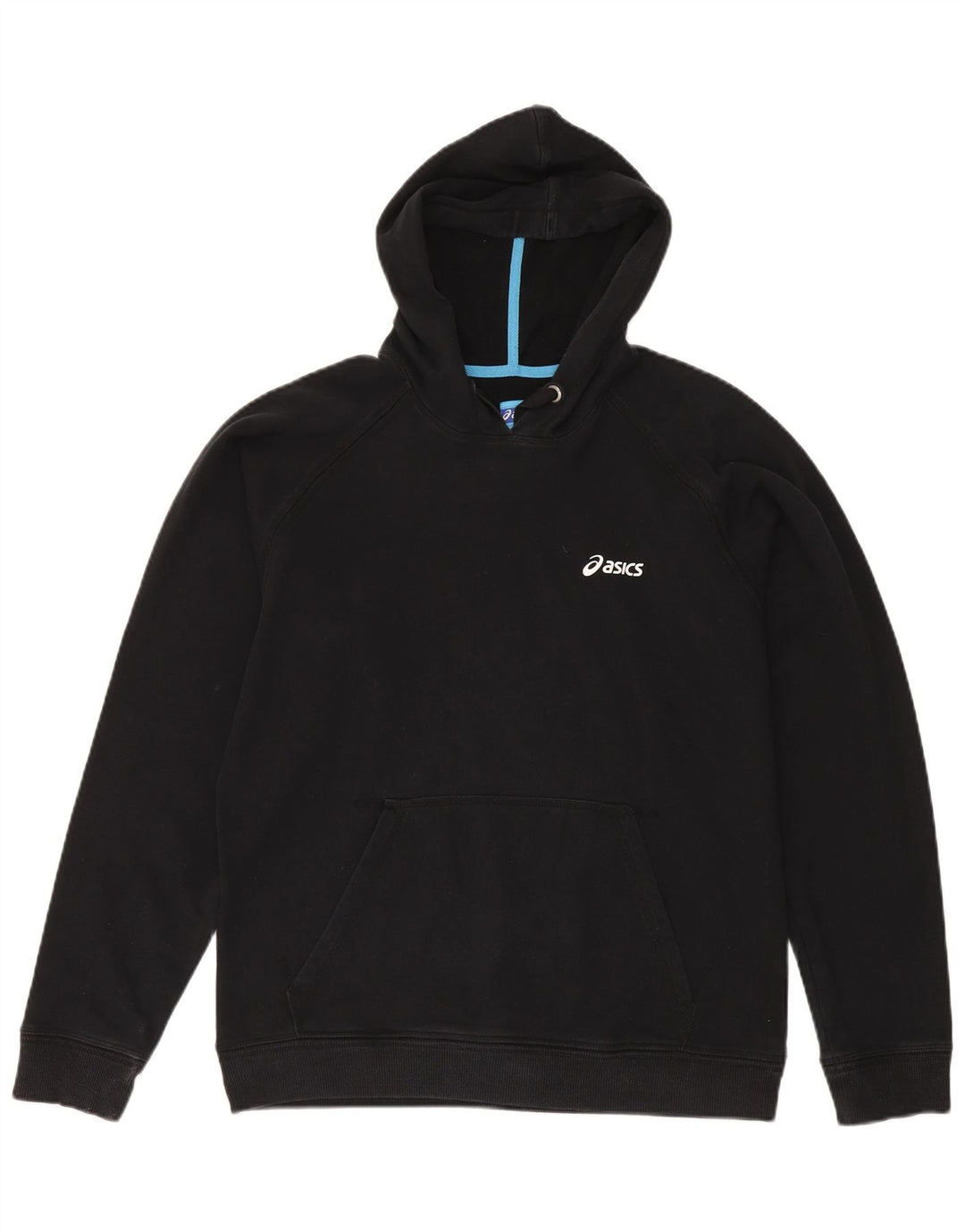 Asics Herren Kapuzenpullover XL Schwarz Baumwolle