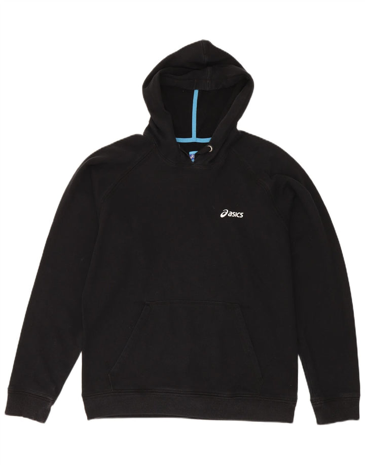 Asics Herren Kapuzenpullover XL Schwarz Baumwolle