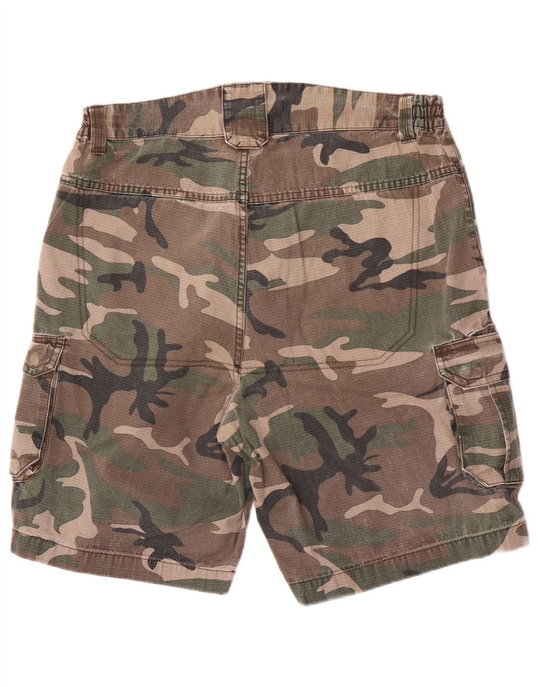 Solognac Herren Cargoshorts Medium W34 Mehrfarbige Camouflage-Baumwolle