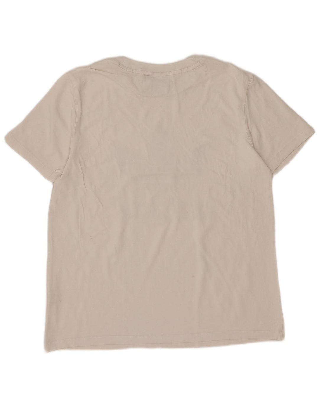 Adidas Damen Graphic T-Shirt Top UK 12 Medium Weiß