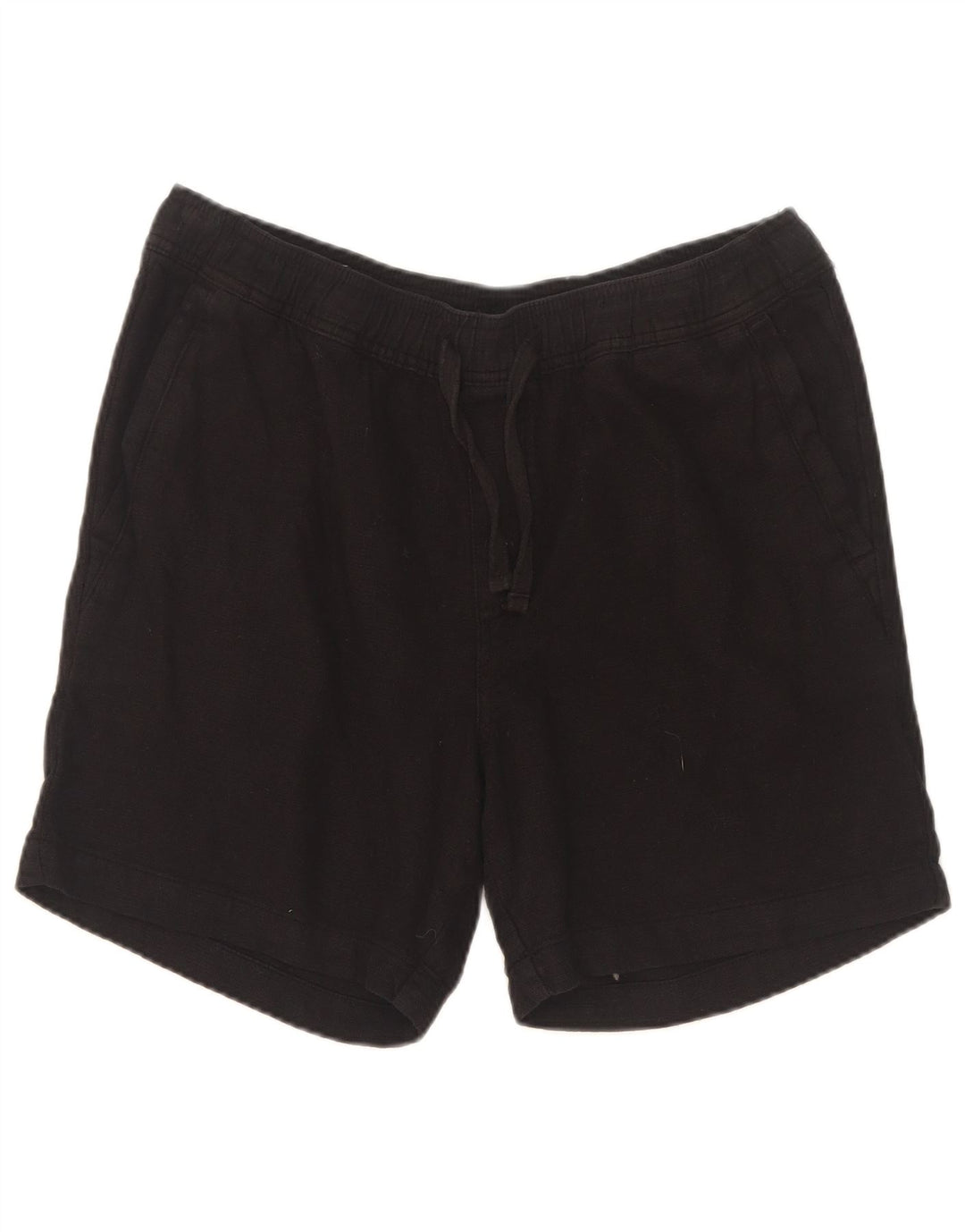 Zara Herren-Sportshorts, mittelgroß, schwarze Baumwolle