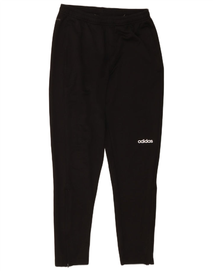 Adidas Herren Climalite Trainingshose UK 40/42 Mittelschwarzes Polyester