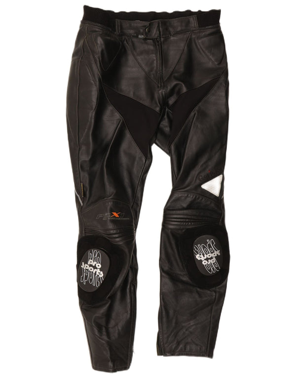 Hein Gericke Herren Moto Racer Hose EU 52 Large W32 L31 Schwarz