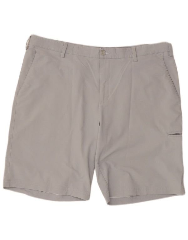 Adidas Herren Cargo Shorts W38 XL Grau Polyamid