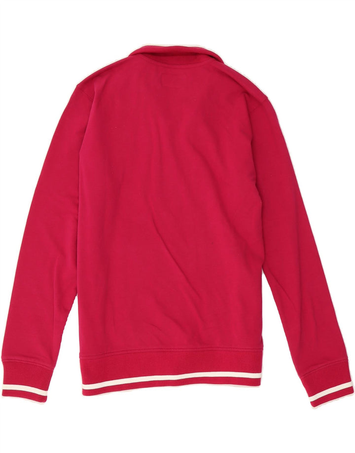 REEBOK Womens Tracksuit Top Jacket UK 16 Large  Pink Cotton Vintage Reebok and Second-Hand Reebok from Messina Hembry 