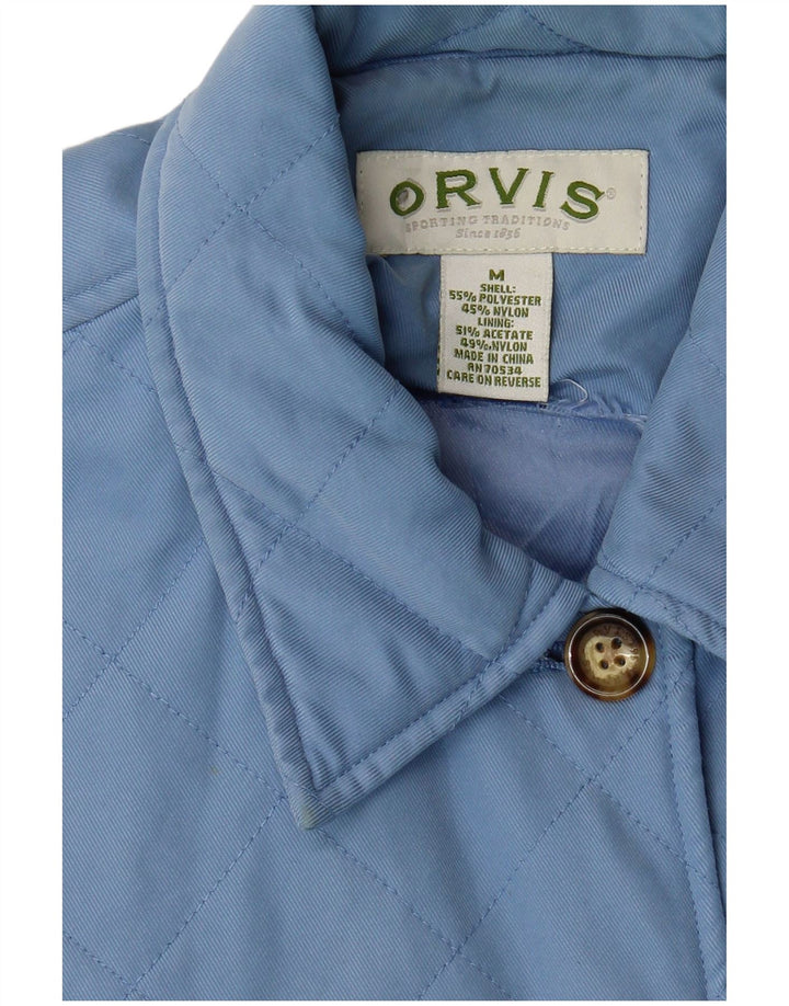 Orvis Damen Steppjacke UK 14 Mittelblaues Polyester