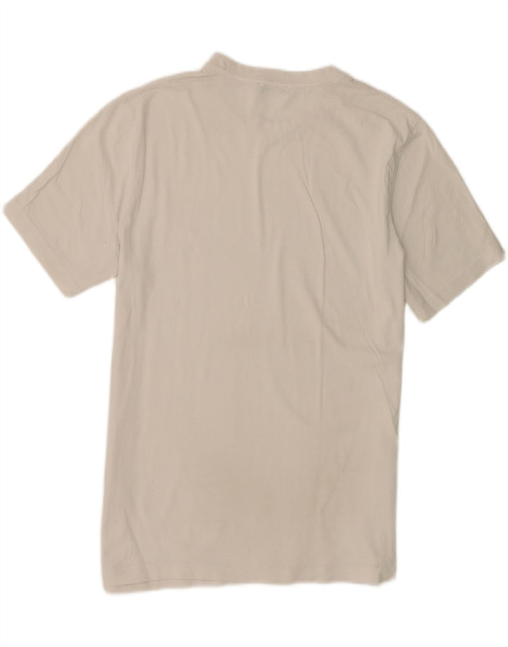 Zara Herren T-Shirt Top Mittelweiße Baumwolle
