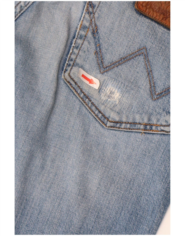 Wrangler Herren Texas Straight Jeans W30 L32 Blaue Baumwolle