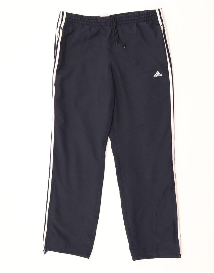 Adidas Herren-Trainingshose, Mittelblau, Polyester