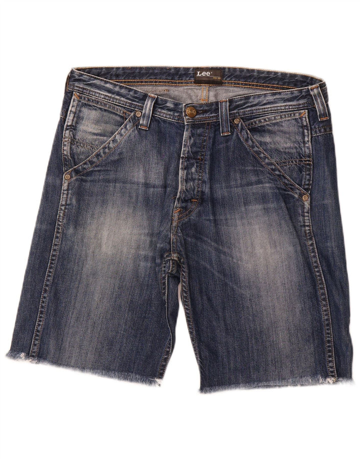 LEE Herren Jeansshorts W34 Large Blau