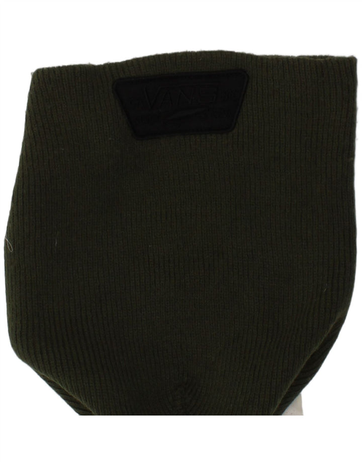 Vans Herren-Strickmütze, Einheitsgröße, Khaki, Acryl-Logo