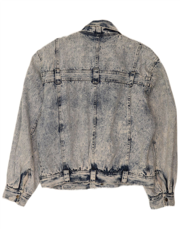 Vintage Herren Jeansjacke UK 42 XL Blaue Baumwolle