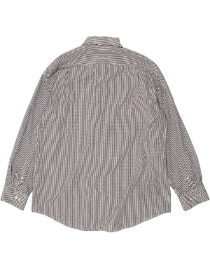 IZOD Mens Tall Shirt XL Grey Check Cotton Vintage Izod and Second-Hand Izod from Messina Hembry 