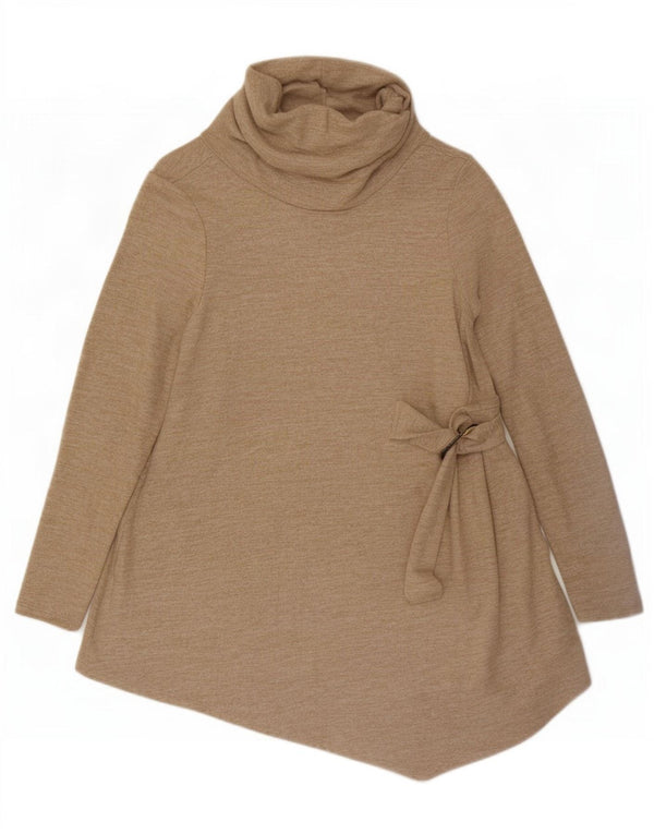Rollkragenpullover für Damen von Phase Eight, Gr. 14, Größe L, Beige, Viskose