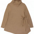 Rollkragenpullover für Damen von Phase Eight, Gr. 14, Größe L, Beige, Viskose