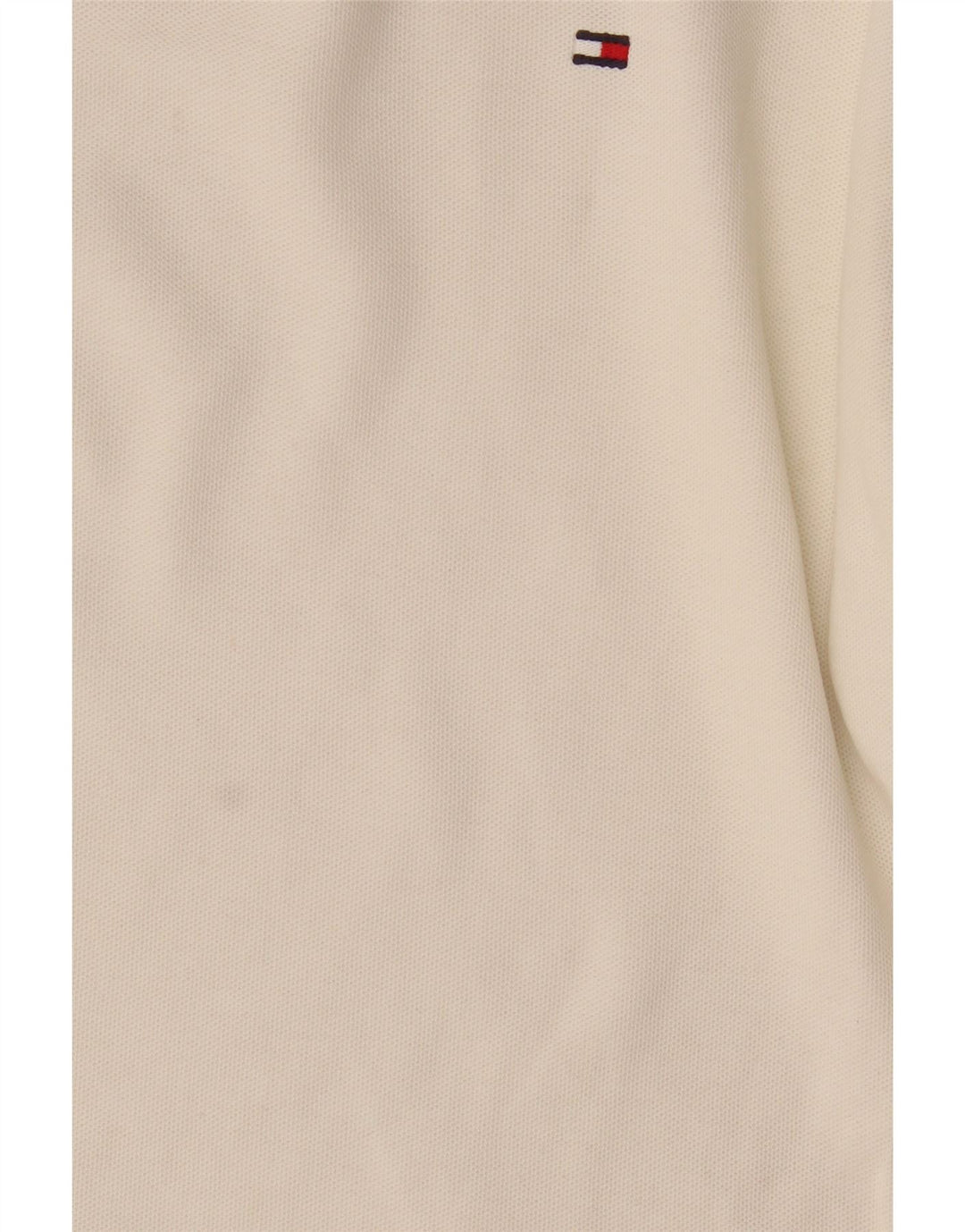 Tommy Hilfiger Herren-Poloshirt mit normaler Passform, 2XL, weiße Baumwolle
