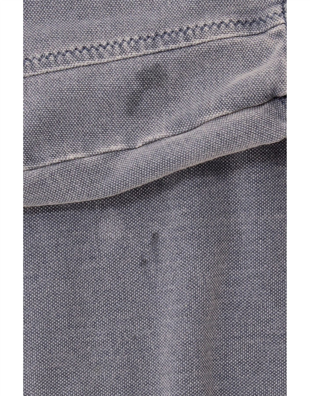 Fat Face Herren-Sweatshirt mit Reißverschluss am Hals, groß, aus blauer Baumwolle
