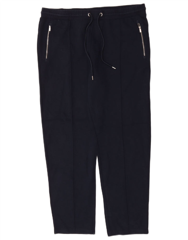 Autograph Herren-Trainingshose, Größe L, Marineblau, Polyester