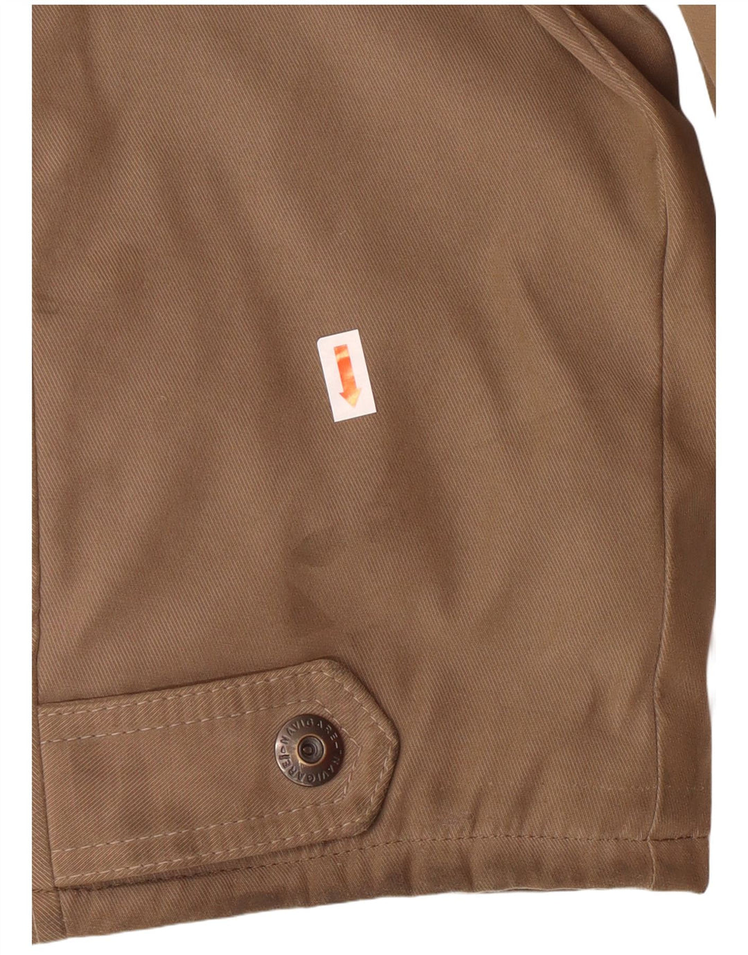 Navigare Herren-Utility-Jacke UK 46 3XL Braunes Polyester