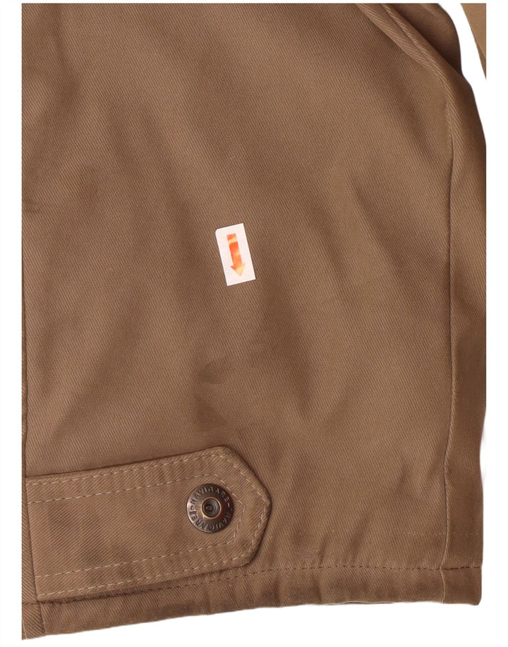 Navigare Herren-Utility-Jacke UK 46 3XL Braunes Polyester
