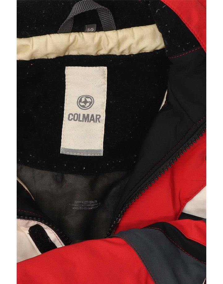 Colmar Herren Skijacke IT 50 Mittelrot Farbblock