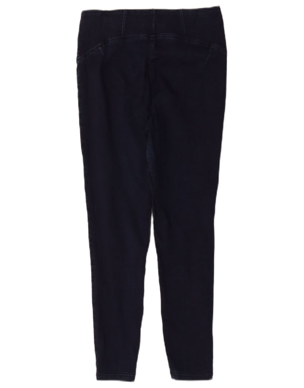 Marks & Spencer Damen-Hose mit kurzem Schnitt, UK 12, M, W28, L24, Marineblau