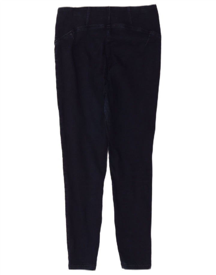 Marks & Spencer Damen-Hose mit kurzem Schnitt, UK 12, M, W28, L24, Marineblau
