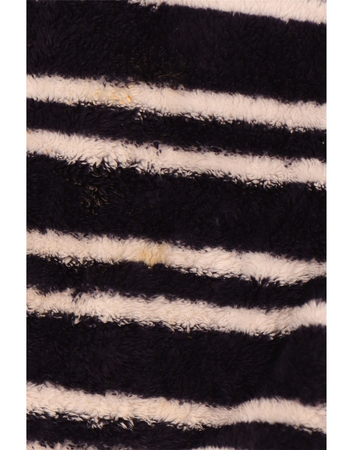 MOUNTAIN WAREHOUSE Damen Fleecepullover UK 14 Large Marineblau gestreift