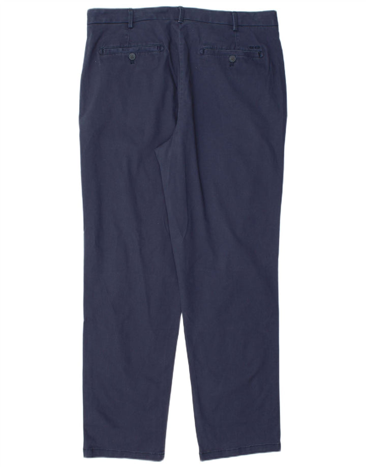IZOD Gerade Chino-Hose für Herren, W36, L32, Marineblau, Baumwolle