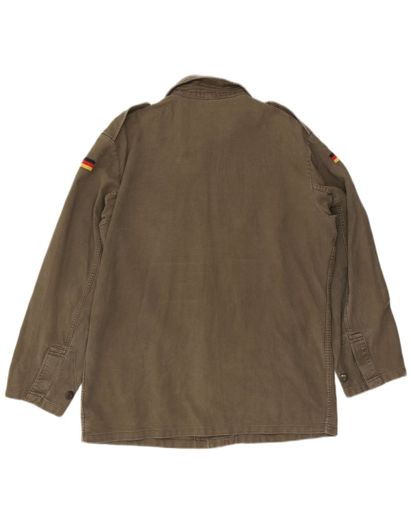 Vintage Herren Militärjacke UK 40 Large Green Army