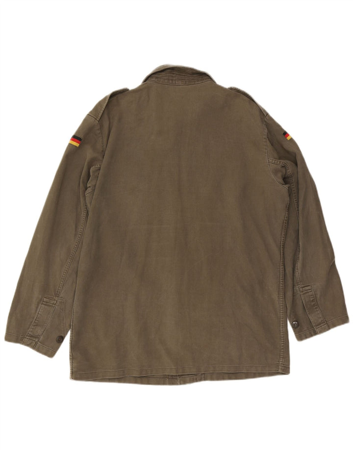 Vintage Herren Militärjacke UK 40 Large Green Army