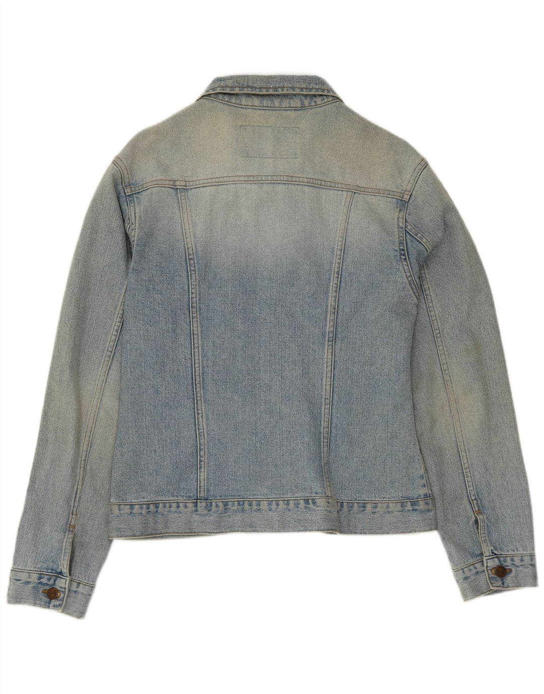 WRANGLER Damen Jeansjacke UK 18 XL Blaue Baumwolle