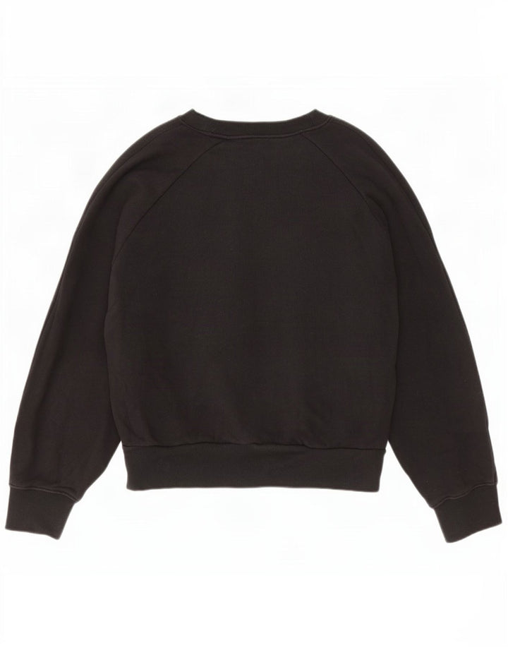 Adidas Damen-Sweatshirt in Übergröße, Größe S, Größe S, Schwarz, Baumwolle