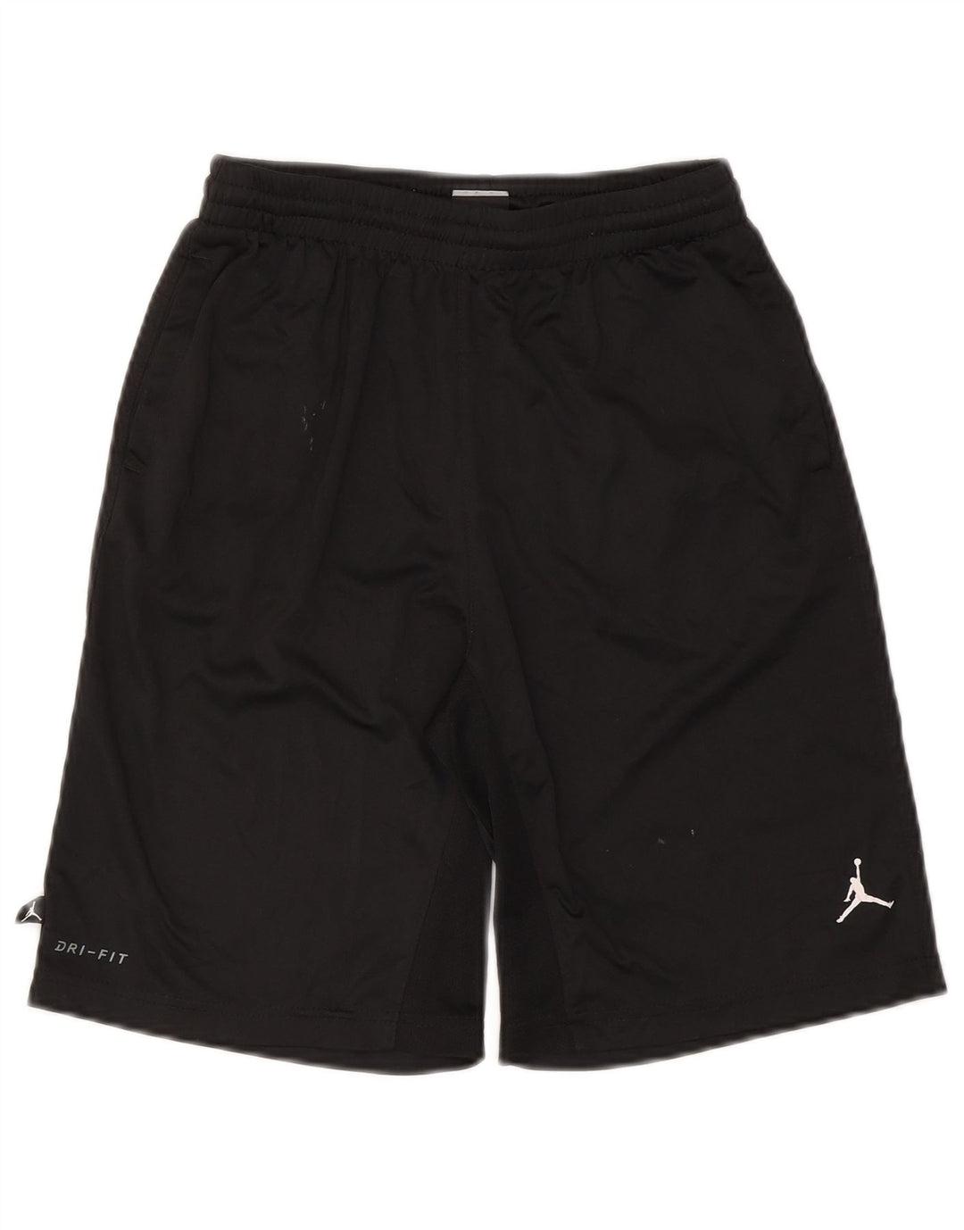 Jordan Boys Dri Fit Sport Shorts 13–14 Jahre XL Schwarz Polyester