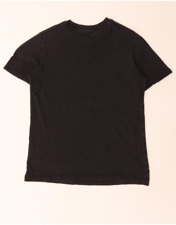 Adidas Damen Graphic T-Shirt Top UK 10 Small Schwarz