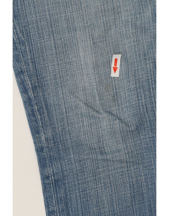 Levi's Damen 511 Slim Jeans W34 L30 Blaue Baumwolle