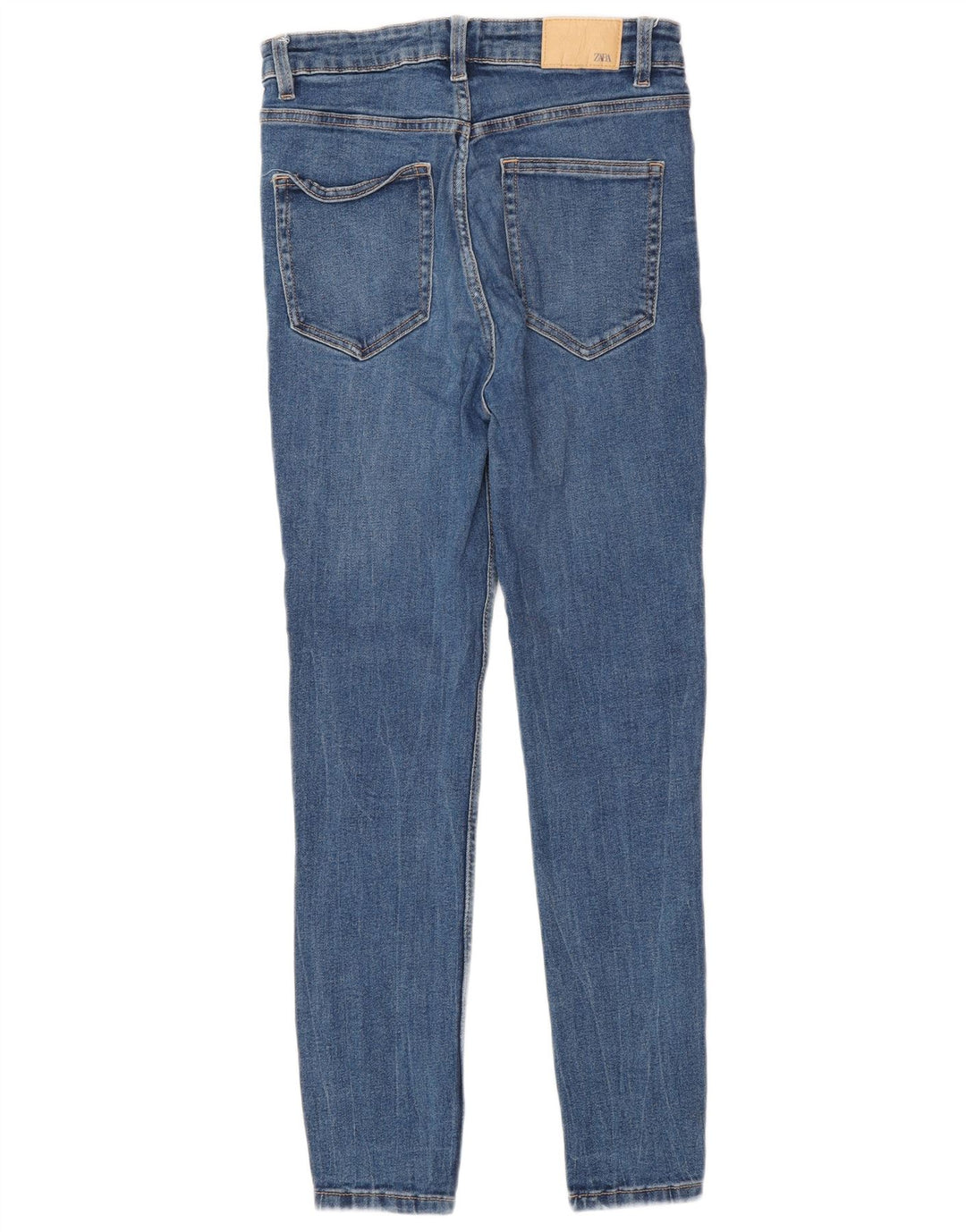 Zara Damen Skinny Jeans EU 40 Medium W30 L27 Blau