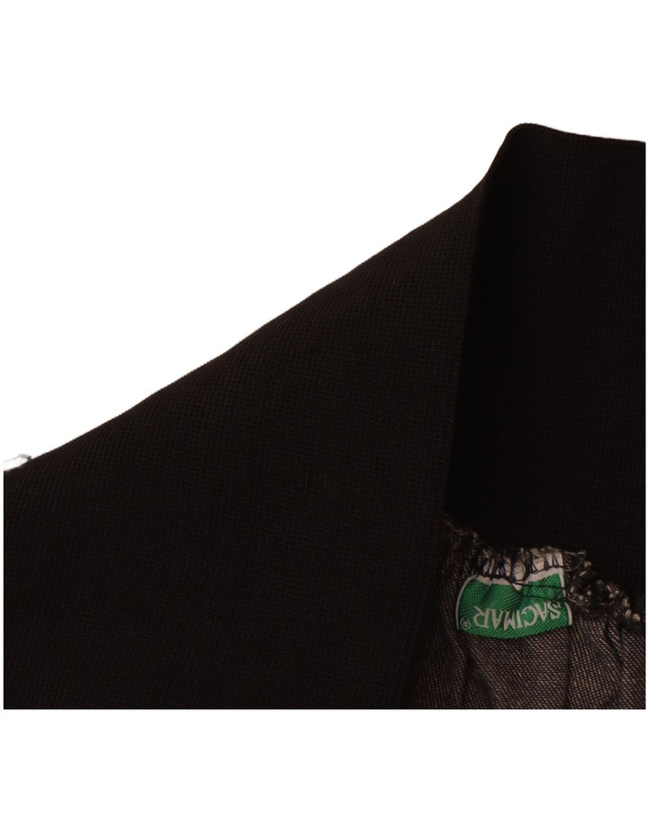 VINTAGE Damen Jeansrock W28 Mittelgrau